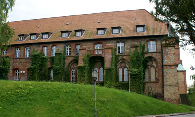 Nordseite des Domklosters in Ratzeburg