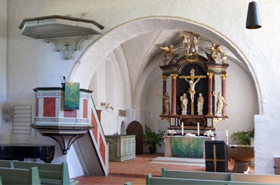Kirche St. Georgsberg in Ratzeburg, innen