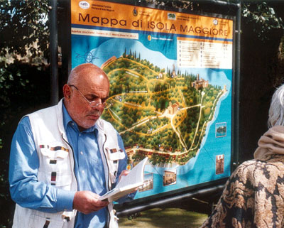 Prof. Matthée am Lago Trasimeno
